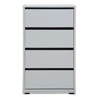 Wardrobe Drawers Insert 4 Drawer Robe Clothes Cabinet Storage Unit 505(W)mm x 895(H)mm White RI 6