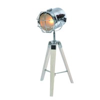 Chrome Head with Mesh Search Light Lamp 75011