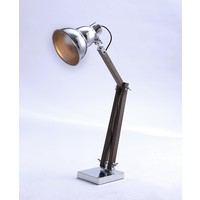 Industrial Chrome Gourd Table Lamp 75018