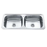 Double Laundry Tub Stainless Steel Zenmo SS A120
