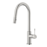 Nero Tapware Opal  Pull Out Sink Mixer With Vegie Spray Function Brushed Nickel NR251908BN
