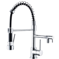 Nero Tapware Gamma Pull Out Spray Sink Mixer Chrome NR130077CH