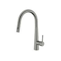 Nero Tapware Dolce Pull Out Sink Mixer With Vegie Spray Function Brushed Nickel NR581009cBN