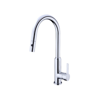 Nero Tapware Pearl Pull Out Sink Mixer With Vegie Spray Function Chrome NR231708CH