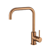 Anise Gooseneck Sink Mixer Brushed Bronze Lead Free Brasshards 11SL751ZLF