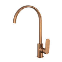 Saffron Sink Mixer Brushed Bronze Lead Free Brasshards 11SL951ZLF