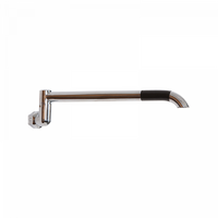 Wall Mount Laundry Arm 300mm Sink Spout Chrome Brasshards 1LA300CLF
