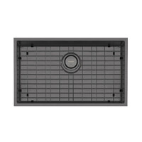 4000 Series Extra Large Single Bowl Under Over Sink Brushed Carbon Phoenix Tapware 310-8002-16