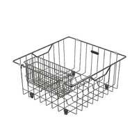 Wire Basket Brushed Carbon Phoenix Tapware 340-8590-16