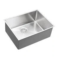 Otti Axon Sink 520x440x220mm 1.2mm 304 Grade Stainless Steel Brushed Finish 52S M-CBS-810-52