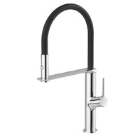 Vask Flexible Hose Sink Mixer 200mm Chrome Phoenix Tapware 139-7110-00-1