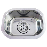 CM2 10L Small Bar Sink Undermount Counter Top Single Bowl 315mm x 240mm x 115mm
