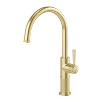Phoenix Tapware Wiltern Sink Mixer Kitchen Tap 200mm Lead Free Brushed Gold 144-7330-12-1