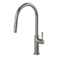 Phoenix Tapware Wiltern Pull Out Sink Mixer Kitchen Tap 230mm Lead Free Brushed Carbon 144-7105-31-1