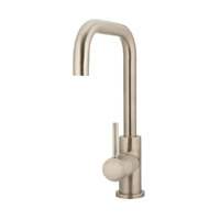 Meir Round Square Neck Kitchen Mixer Tap Faucet Champagne MK02-CH