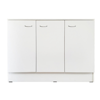 1200mm wide Laundry Cupboard Kitchen Cabinet Assembled Builders White Riteway