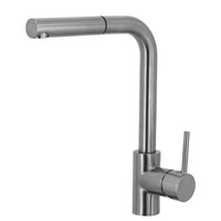 Fienza Isabella Deluxe Pull Out Kitchen Sink Mixer Brushed Nickel 213117BN