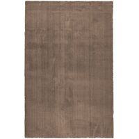 Mos Rugs Comfy Polyester Rug Machine Washable Floor Area Carpet 160 x 230cm Brown BCOMFY-80