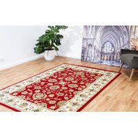 Mos Rugs Agrabah Rug Traditional 1m points Floor Area Carpet 160 x 235cm Red BAGRABAH538-RED