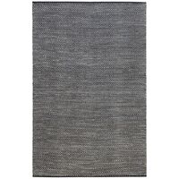 Mos Rugs Chennai Rug Wool Cotton Floor Area Carpet 155 x 225cm Black Natural BCHEN1281-BLKNAT