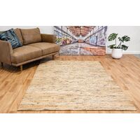 Mos Rugs Cheif Rug Jute Natural Floor Area Carpet 155 x 225cm BCHIEF-NATURAL
