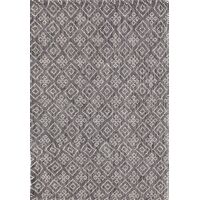 Mos Rugs Bellevue Rug  Wool Hand Woven Floor Area Carpet 155 x 225cm Grey BBELL-GREY