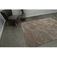 Mos Rugs Koko Rug Shaggy Super Soft Floor Area Carpet 155 x 225cm Ecru BKOKO-ECRU