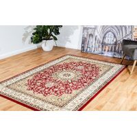 Mos Rugs Agrabah Rug Traditional Floor Area Carpet 200 x 280cm 173 Burgundy CAGRABAH173-BURGUNDY