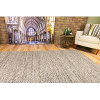MOS Rugs Park Lane Floor Area Rug Wool 200 x 290 Dark Grey CPARKLANE-DKGREY