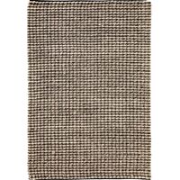 MOS Rugs Serenity Floor Area Rug Wool 200 x 290 White Coffee CSEREN-WHT-COF