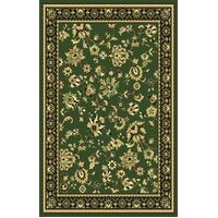 Mos Rugs Allure Rug Traditional Floor Area Carpet BCF 240 x 320 171059 Dark Green D171059-350