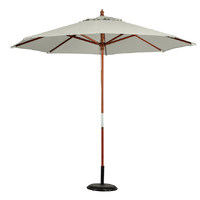 Shelta Como Outdoor Umbrella 2700mm French Grey