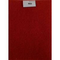 Whiteboards Direct Pin Board Felt Display Notice Pinboard 1200mm x 900mm Red