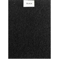 Whiteboards Direct Pin Board Felt Display Notice Pinboard 1800mm x 900mm Black