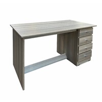Student Study Desk for Home Office 1200mm Wide + 4 Drawers Writing Table Furniture  Ceramic Wood