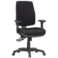 Style Ergonomics Office Chair AFRDI Rated High Back 3 Lever Ergonomic Black SPOT-HC-MB