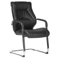 Style Ergonomics Executive Seating Boardroom Visitors Chair Black PU CAMRY-VC