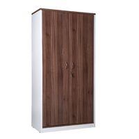 Office Full Door Lockable Cupboard Premier Stationary Cabinet 1800mm H x 900mm W Casnan White