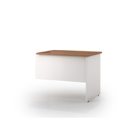 Office Desk Return Premier Writing Table Furniture Addition 900 x 600mm Virginia Walnut White