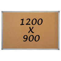 Corkboard Pin Board 1200mm x 900mm Notice Board Pinnable Whiteboards Direct