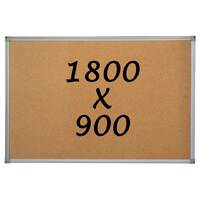 Corkboard Pin Board 1800mm x 900mm Notice Board Pinnable Whiteboards Direct