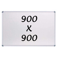 Whiteboards Direct Magnetic Whiteboard 900 X 900mm Writing Board Commercial 10y Warranty