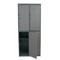 State Furniture Hi-Brid Student Locker Storage Cabinet School Lockable 4 Door 760 W 1800 H 457mm D L8004
