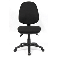 Office Chair Medium Back YS Design Furniture Seating Typist Black YS08