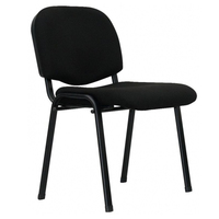 Stackable Visitors Chair Padded Seat and Back Broadroom Furniture Seating YS Design Apollo Black YS70