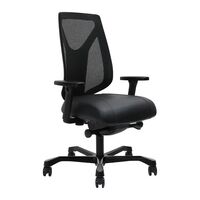 Leather Executive Mesh High Back Office Chair with Arms Full Ergonomic Seating Serati Mesh Pro-Control Black S9T5-Z2AN-45