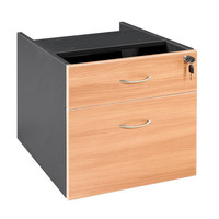 Fixed Pedestal with Key lock 1 Pencil 1 Filing Drawer Under Desk Drawers