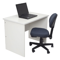 Rapidline Open Office Desk White Home Furniture 900mm x 600mm Vibe CDK96