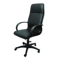 Rapidline Executive Office Chair High Back Seating PU Black CL710