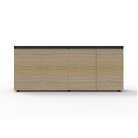 Rapidline Swing Door 1800mm Cupboard Office Furniture Storage Infinity Natural Oak IFSD1845